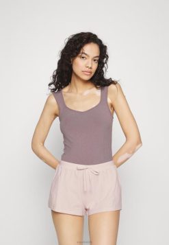 Anna Field Sko 4NHR41061 Anna Field korte 2-pak pyjamasunderdele pink kvinder