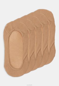 Anna Field Sko 4NHR41157 Anna Field 5-pak træningsstrømper nøgen kvinder