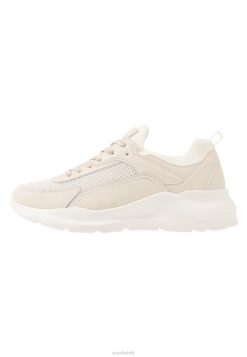 Anna Field Sko 4NHR41175 Anna Field sneakers i læder beige kvinder