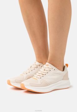 Anna Field Sko 4NHR41184 Anna Field sneakers beige/orange kvinder