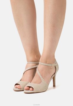 Anna Field Sko 4NHR41271 Anna Field højhælede sandaler guld kvinder