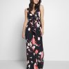 Anna Field Sko 4NHR4143 Anna Field maxi kjole sort/pink kvinder