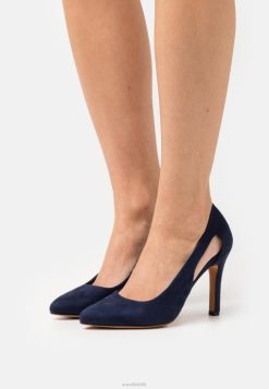 Anna Field Sko 4NHR41595 Anna Field klassiske hæle mørkeblå kvinder