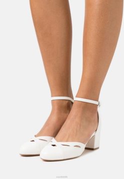 Anna Field Sko 4NHR41649 Anna Field klassiske hæle hvide kvinder