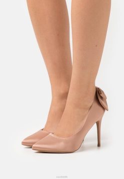 Anna Field Sko 4NHR41676 Anna Field klassiske hæle rosa guldfarvede kvinder