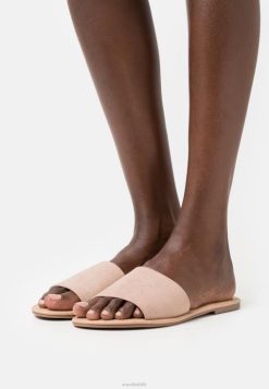 Anna Field Sko 4NHR41862 Anna Field 2 pakke muldyr sort/lyserød kvinder