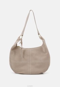 Anna Field Sko 4NHR42300 Anna Field læder håndtaske taupe kvinder