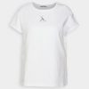 Anna Field Sko 4NHR4299 Anna Field print t-shirt hvid kvinder