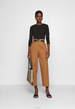 Anna Field Sko 4NHR4515 Anna Field 2 pak langærmet top hvid/sort kvinder