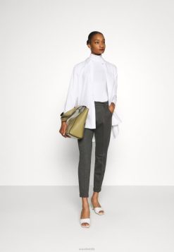 Anna Field Sko 4NHR4551 Anna Field 2 pakke langærmet top sort/hvid kvinder