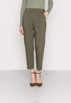 Anna Field Sko 4NHR4599 Anna Field chinos mørkegrøn kvinder