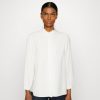 Anna Field Sko 4NHR4677 Anna Field button-down bluse råhvid kvinder