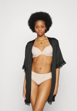 Anna Field Sko 4NHR4923 Anna Field 2-pak bøjle-bh pink/beige kvinder