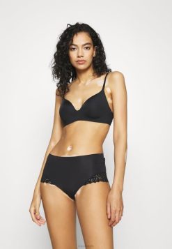 Anna Field Sko 4NHR4968 Anna Field enebær 5pp highwaist trusser sort kvinder