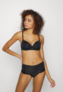 Anna Field Sko 4NHR4989 Anna Field enebær 3pp højtaljet trusser sort kvinder