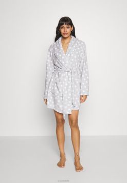 Anna Field Støvler 4NHR41093 Anna Field morgenkåbe grå/hvid kvinder