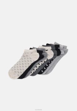 Anna Field Støvler 4NHR41138 Anna Field 8 pak sokker sort/grå kvinder