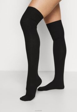 Anna Field Støvler 4NHR41159 Anna Field 2 pakke over-knæ sokker sorte kvinder