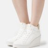 Anna Field Støvler 4NHR41231 Anna Field high-top sneakers hvid/guld kvinder