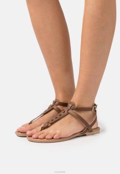 Anna Field Støvler 4NHR41537 Anna Field t-bar sandaler cognac kvinder