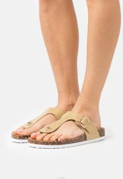 Anna Field Støvler 4NHR41543 Anna Field t-bar sandaler kaki kvinder