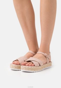 Anna Field Støvler 4NHR41561 Anna Field espadriller lys pink kvinder