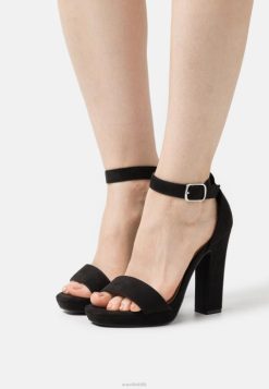 Anna Field Støvler 4NHR41564 Anna Field højhælede sandaler sorte kvinder