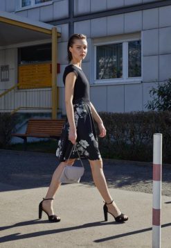 Anna Field Støvler 4NHR41570 Anna Field højhælede sandaler sorte kvinder