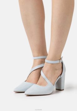 Anna Field Støvler 4NHR41621 Anna Field klassiske hæle lyseblå kvinder