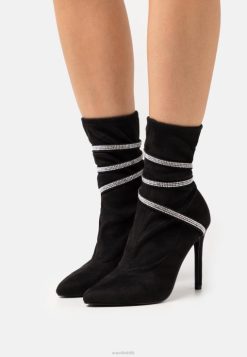 Anna Field Støvler 4NHR41939 Anna Field klassiske ankelstøvler sorte kvinder