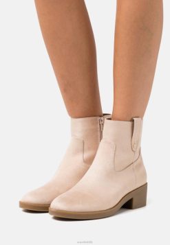 Anna Field Støvler 4NHR41942 Anna Field klassiske ankelstøvler beige kvinder