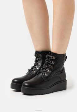 Anna Field Støvler 4NHR42035 Anna Field kile ankelstøvler sorte kvinder