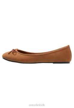 Anna Field Støvler 4NHR42068 Anna Field ballet pumps cognac kvinder