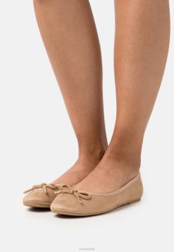 Anna Field Støvler 4NHR42095 Anna Field ballet pumps taupe kvinder