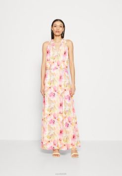 Anna Field Støvler 4NHR4223 Anna Field maxi kjole hvid/lyserød kvinder