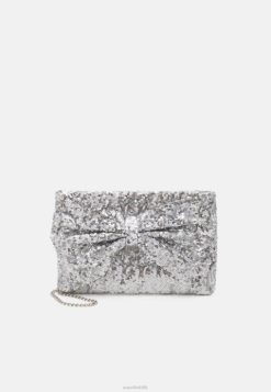 Anna Field Støvler 4NHR42431 Anna Field clutch 104 sølv kvinder
