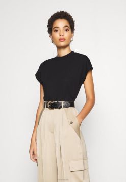 Anna Field Støvler 4NHR4244 Anna Field basic t-shirt sort kvinder