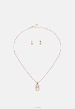 Anna Field Støvler 4NHR42656 Anna Field sæt øreringe guldfarvede kvinder