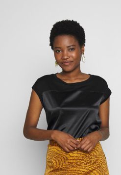 Anna Field Støvler 4NHR4274 Anna Field print t-shirt sort kvinder