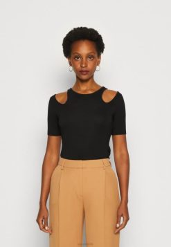 Anna Field Støvler 4NHR4307 Anna Field print t-shirt sort kvinder