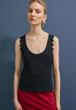 Anna Field Støvler 4NHR4439 Anna Field top sort kvinder