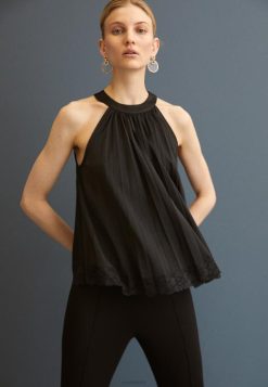 Anna Field Støvler 4NHR4457 Anna Field top sort kvinder