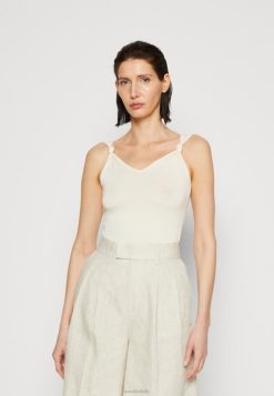 Anna Field Støvler 4NHR4493 Anna Field top råhvid kvinder