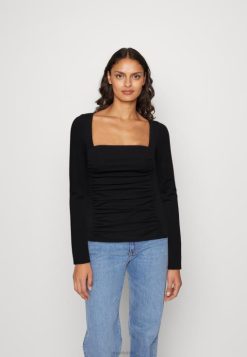 Anna Field Støvler 4NHR4568 Anna Field langærmet top sort kvinder