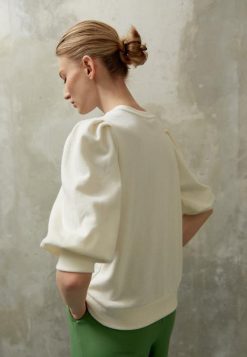 Anna Field Støvler 4NHR4766 Anna Field sweatshirt off white kvinder