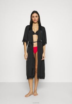 Anna Field Tasker 4NHR41083 Anna Field morgenkåbe sort kvinder