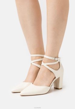 Anna Field Tasker 4NHR41635 Anna Field læder højhælede hvide kvinder