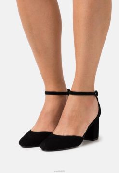 Anna Field Tasker 4NHR41653 Anna Field læder klassiske hæle sorte kvinder