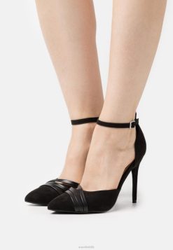 Anna Field Tasker 4NHR41668 Anna Field klassiske hæle sorte kvinder