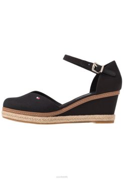 Anna Field Tasker 4NHR41710 Anna Field basic lukket tå mid wedge wedges sort kvinder